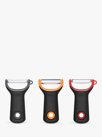 OXO Good Grips Assorted Prep Peelers, Set of 3, Assorted