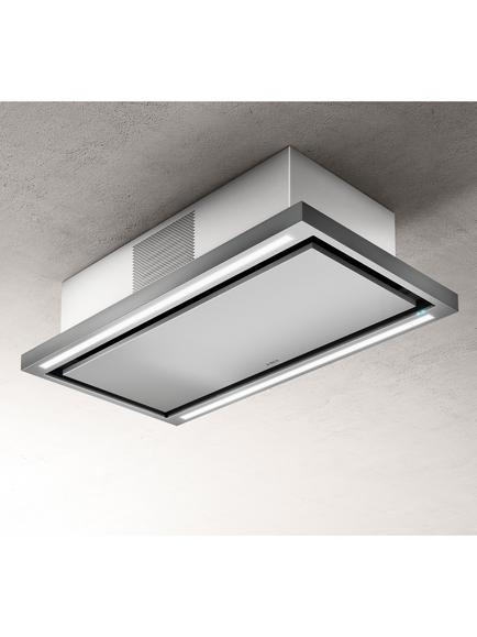 Elica Cloud Seven 90cm Re-circulating Ceiling Cooker Hood, Stainless Steel, Stainless Steel