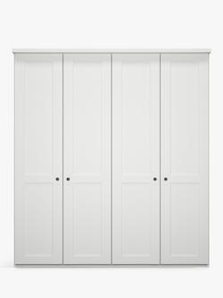 John Lewis Marlow 200cm Hinged Wardrobe - view 2, White