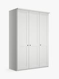 John Lewis Marlow 150cm Hinged Wardrobe, Off White