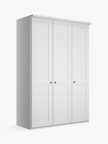 John Lewis Marlow 150cm Hinged Wardrobe, White