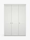 John Lewis Marlow 150cm Hinged Wardrobe, Off White