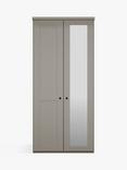 John Lewis Marlow 100cm Hinged Wardrobe with Right Mirror