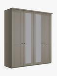 John Lewis Marlow 200cm Mirrored Hinged Wardrobe