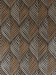 Nina Campbell Bonnelles Wallpaper, Black Ncw4352-06