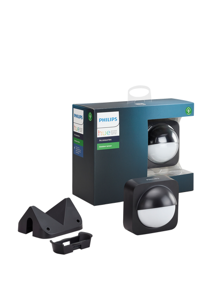 Philips Hue PIR Smart Outdoor Sensor, Black, Black
