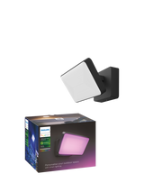 Philips Hue White and Colour Ambiance Discover LED Smart Outdoor Floodlight, Black