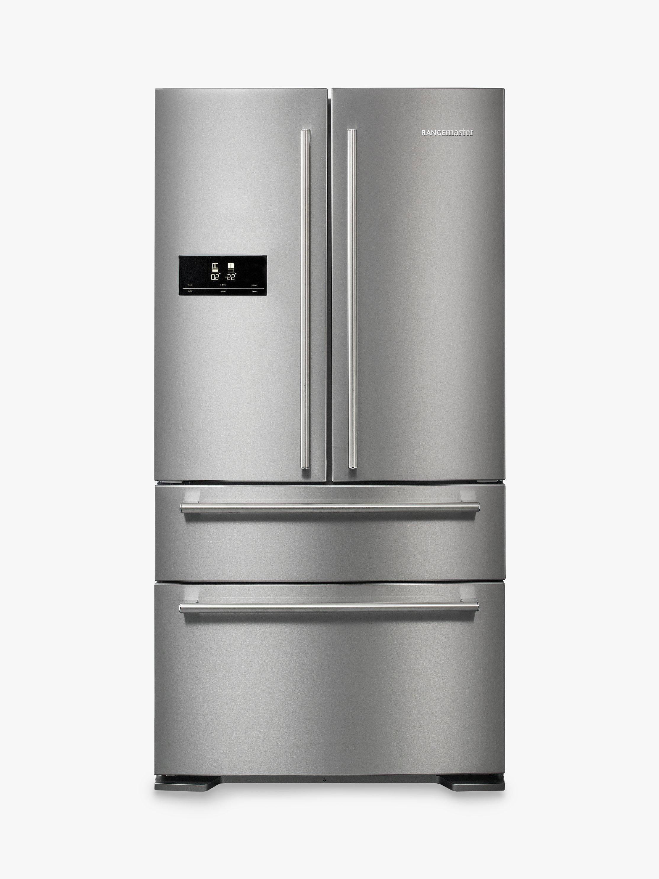 Rangemaster RDXD18 4-Door Fridge Freezer, Stainless Steel