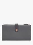 Radley Larks Wood Leather Large Folded Matinee Purse, Grey