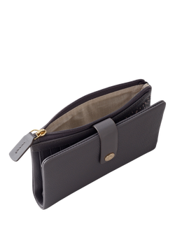 Radley Larks Wood Leather Medium Folded Purse - view 2, Grey