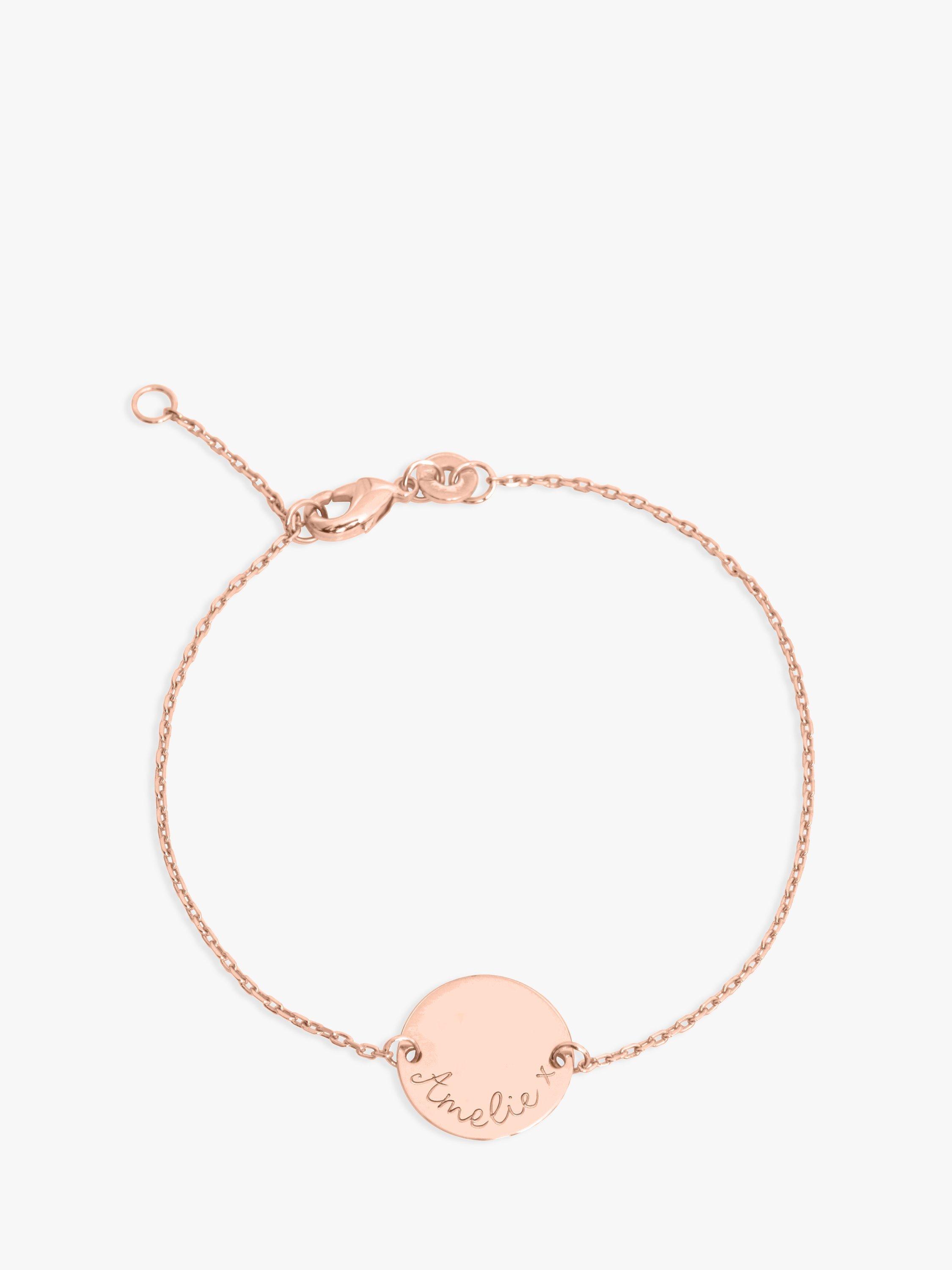 Merci Maman Personalised Pastille Chain Bracelet