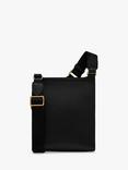 Mulberry Small Antony Small Classic Grain Leather Messenger Bag, Black