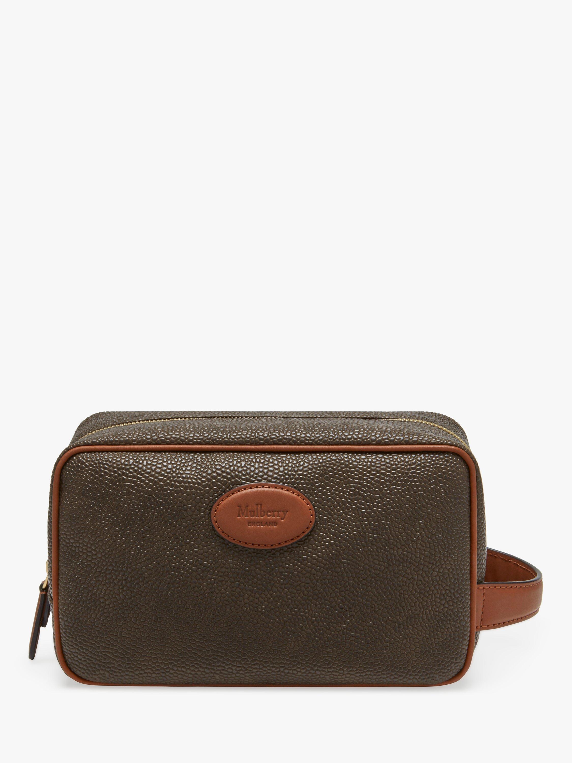 Mulberry Scotchgrain Wash Bag