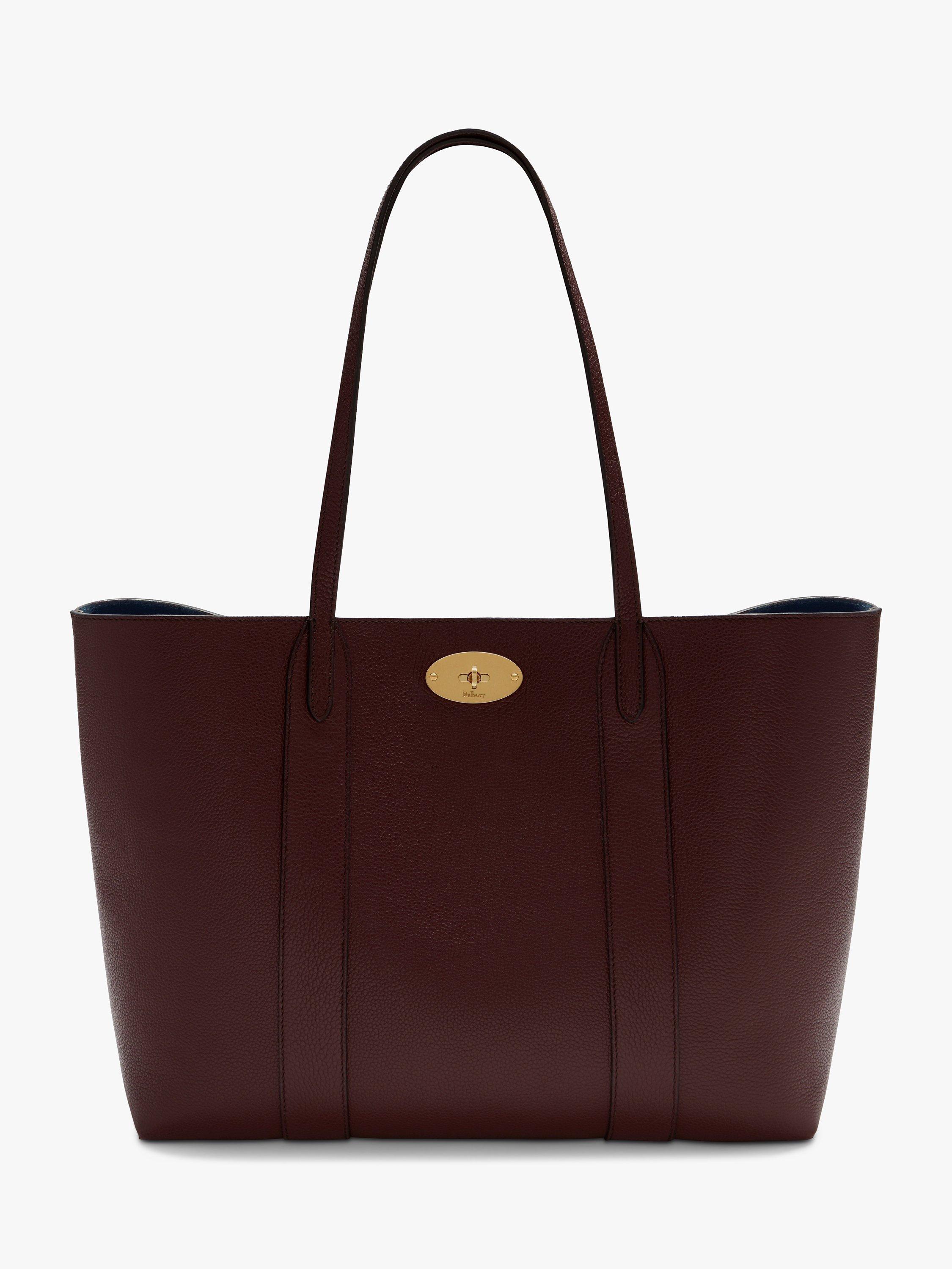 Mulberry Bayswater Small Classic Grain Leather Tote Bag