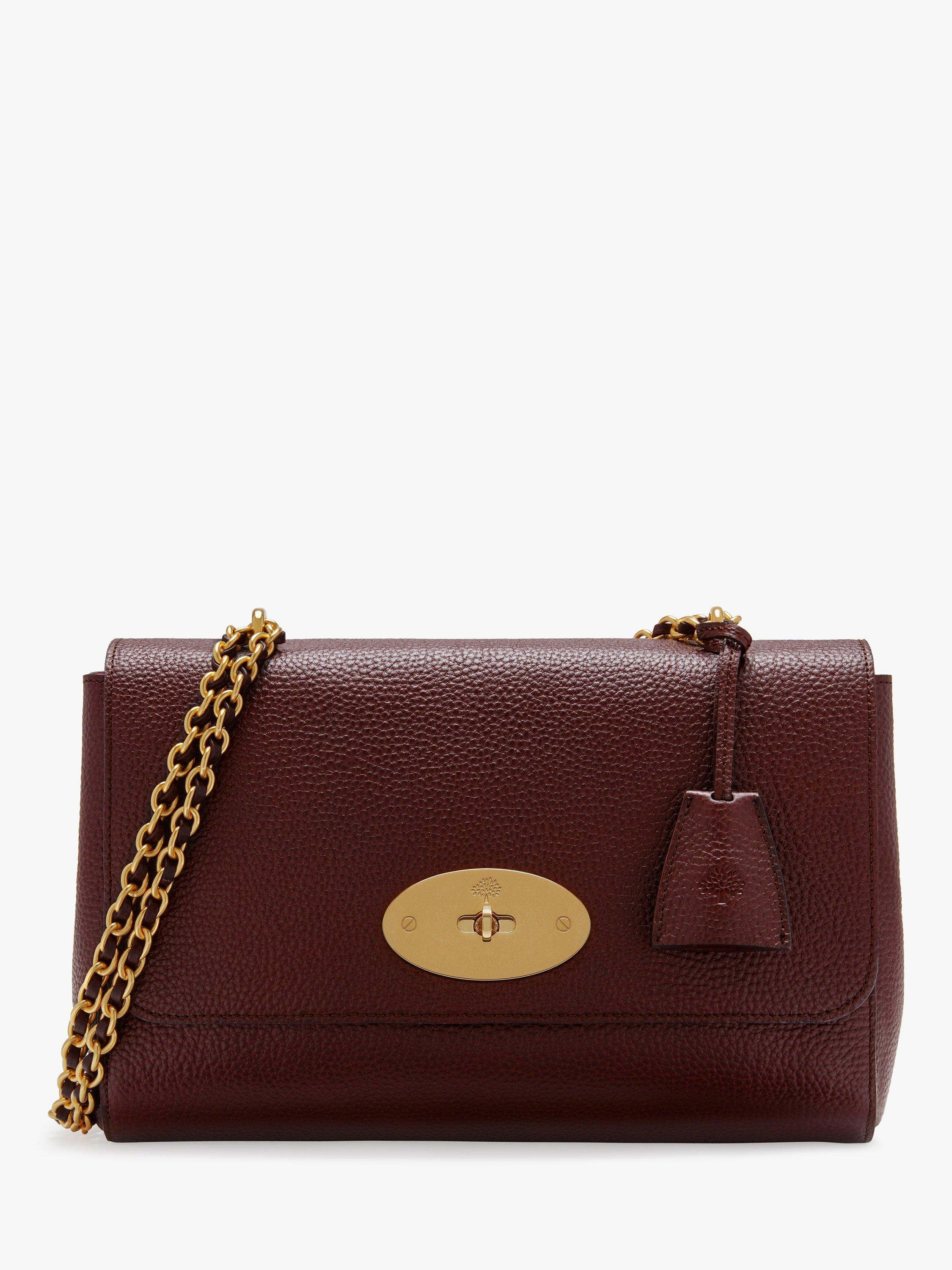 Mulberry Medium Lily Grain Veg Tanned Leather Shoulder Bag