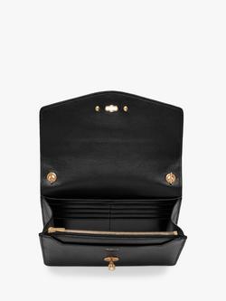 Mulberry Small Darley Small Classic Grain Leather Shoulder Bag - view 2, Black