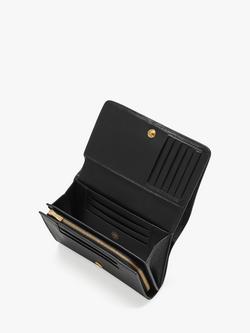 Mulberry Continental Small Classic Grain Leather Medium French Purse - view 2, Black