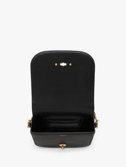 Mulberry Small Darley Classic Grain Leather Satchel - view 2, Black