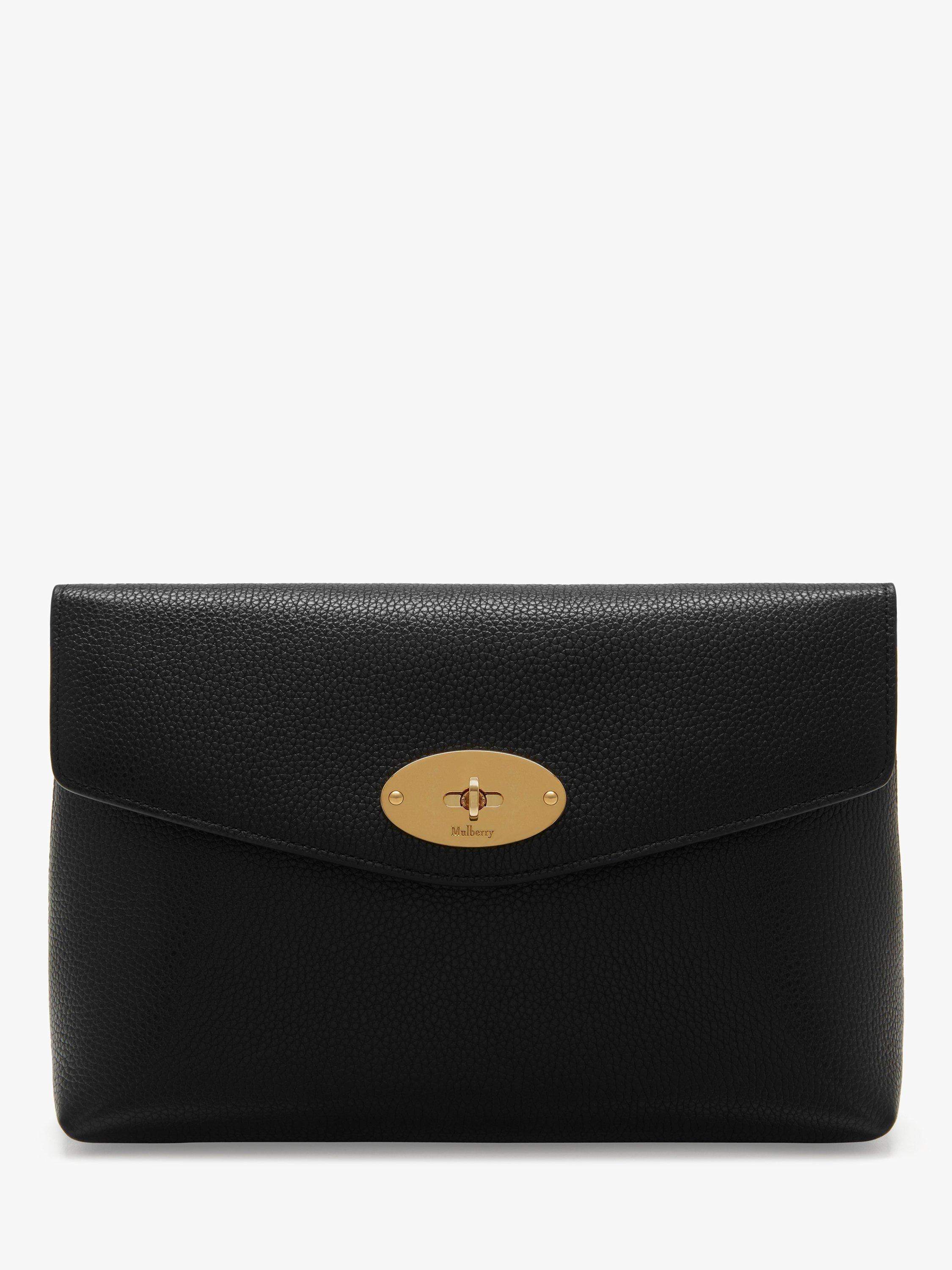 Mulberry Darley Classic Grain Leather Large Cosmetic Pouch