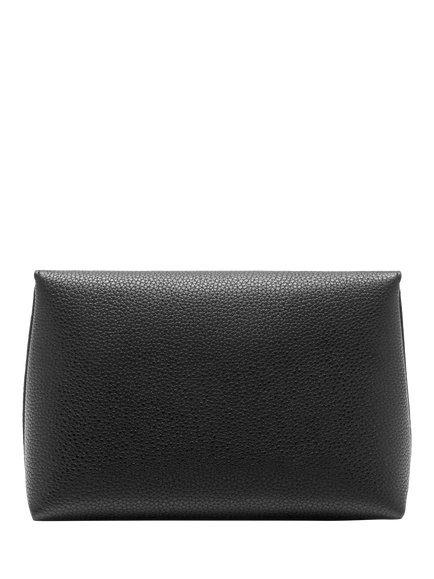Mulberry Darley Classic Grain Leather Small Cosmetic Pouch - view 2, Black
