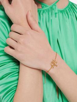 Mulberry Tree Chain Bracelet, Gold - view 2, Gold