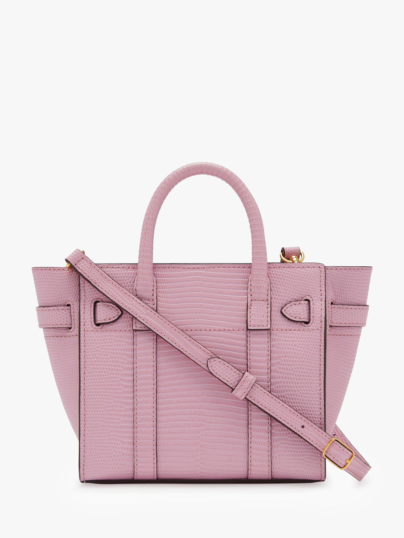 【関税込み】MULBERRY MICRO ZIPPED BAYSWATER' HANDBAG Mulberry | Micro Zipped Bayswater | Black Micro Classic Grain