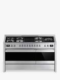 Smeg A5-81 Dual Fuel Range Cooker, A Energy Rating, Stainless Steel