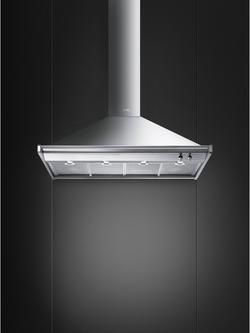 Smeg KD120HXE Chimney Cooker Hood, Stainless Steel - view 2, Stainless Steel
