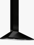 Smeg KSED95NEE 90cm Chimney Cooker Hood, Black