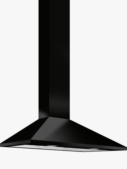 Smeg KSED95NEE 90cm Chimney Cooker Hood, Black, Black