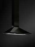 Smeg KSED95NEE 90cm Chimney Cooker Hood, Black