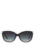 Polo Ralph Lauren RA5160 Women's Cat's Eye Sunglasses, Black/Grey