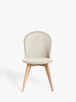 John Lewis Easdale Lloyd Loom Dining Side Chair - view 2, Pure White