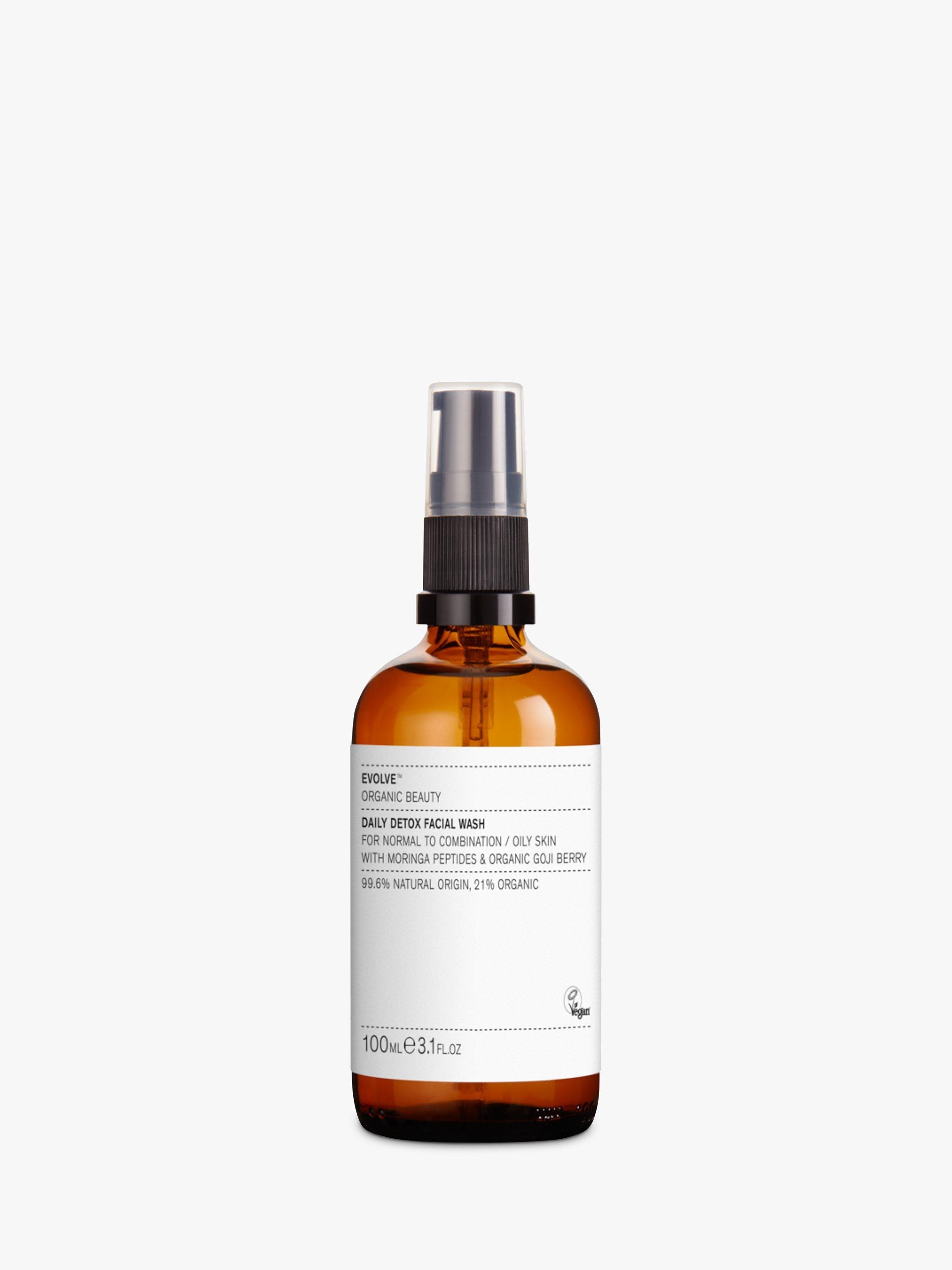 Product image 1 of 2, which shows Evolve Organic Beauty Daily Detox Facial Wash, 100ml
