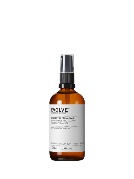 Evolve Organic Beauty Daily Detox Facial Wash, 100ml, 