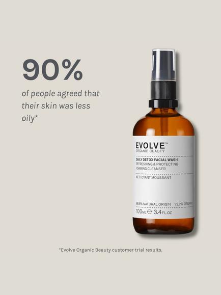 Evolve Organic Beauty Daily Detox Facial Wash, 100ml - view 2, 