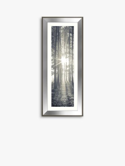 John Lewis Assaf Frank 'Through the Trees I' Framed Print & Mount, 100 x 40cm, Multi