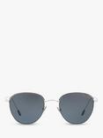 Giorgio Armani AR6048 Men's Oval Sunglasses