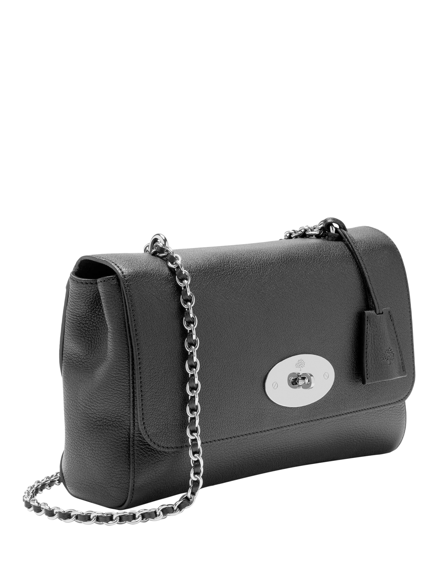 Mulberry Medium Lily Glossy Goat Leather Shoulder Bag