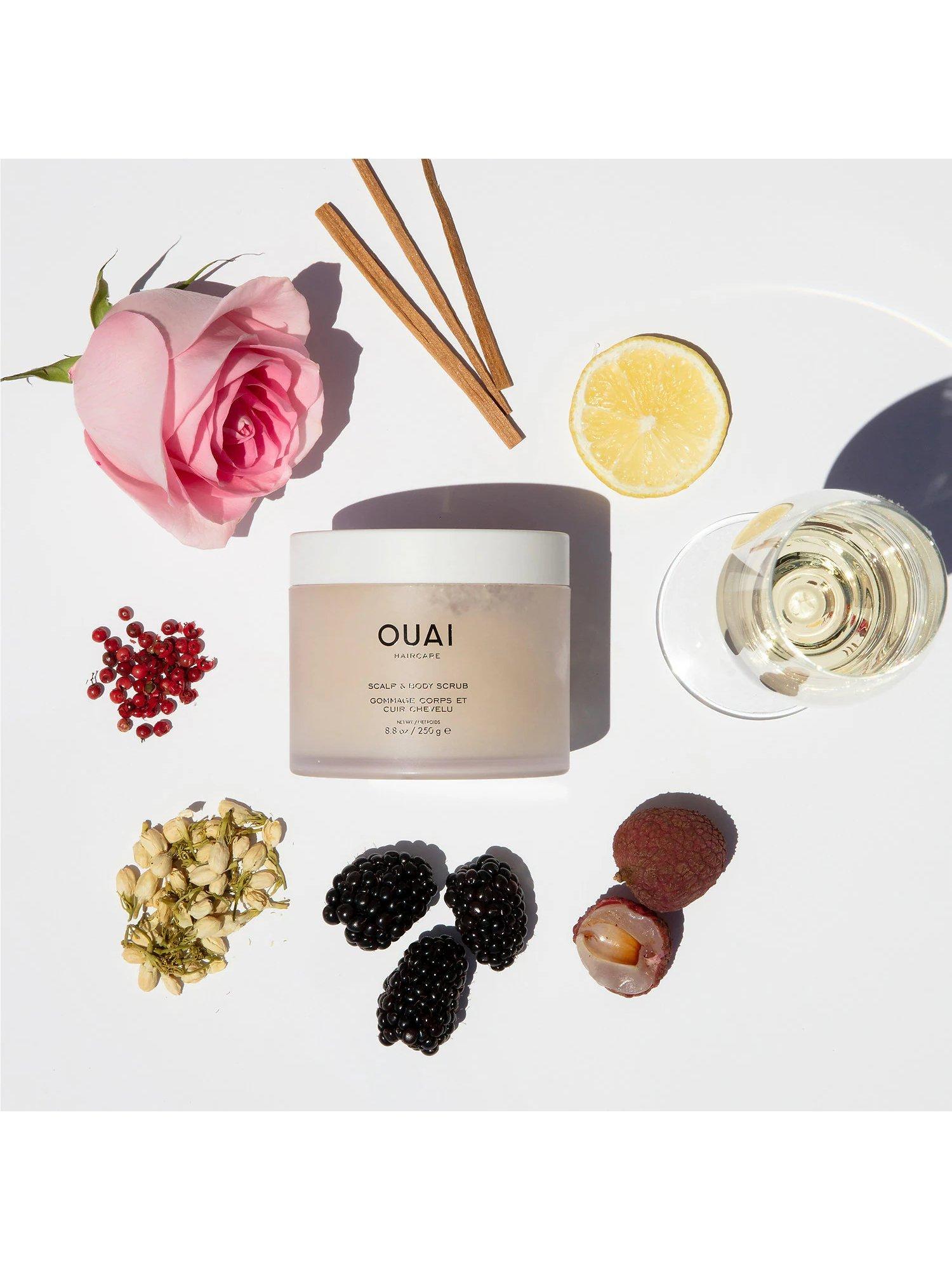 Product image 2 of 2, which shows OUAI Scalp & Body Scrub, 250g