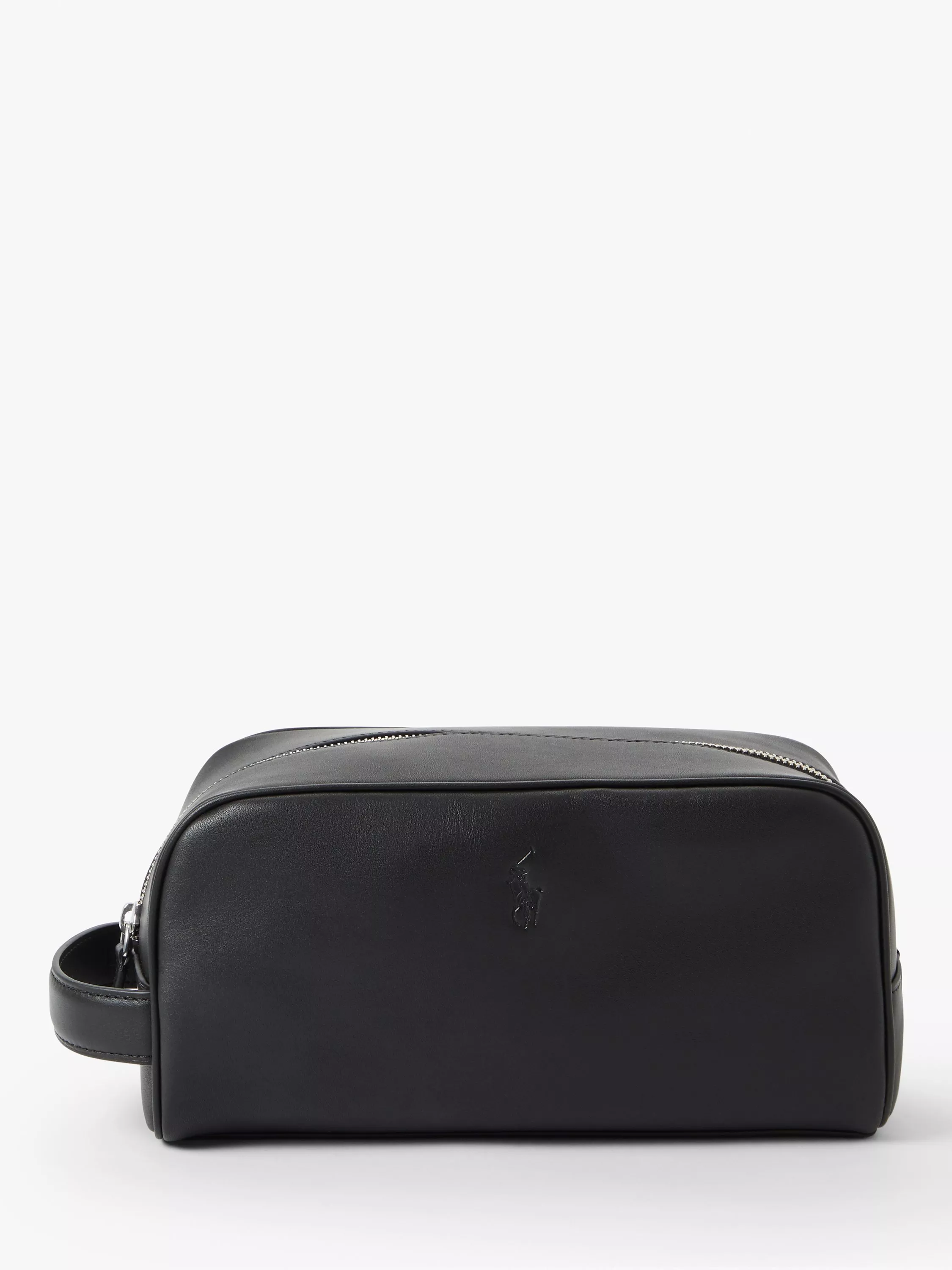 Ralph lauren men's leather toiletry bag best sale