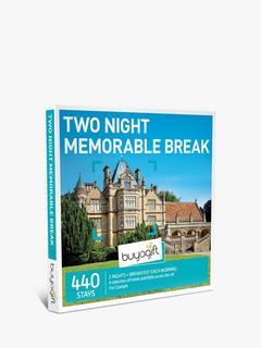 Buyagift Two Night Memorable Break Gift Experience