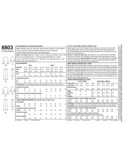 Simplicity Women's and Children's Pyjamas Sewing Pattern, 8803 - view 2, 