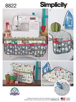 Simplicity Sewing Kit Accessories Sewing Pattern, 8822, 