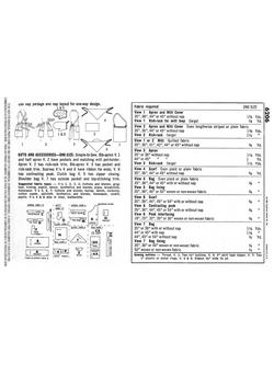 Simplicity Women's Vintage Apron and Oven Gloves Sewing Pattern, 6206 - view 2, 