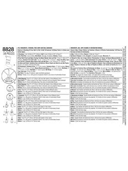 Simplicity Christmas Decorations and Stockings Sewing Pattern, 8828 - view 2, 