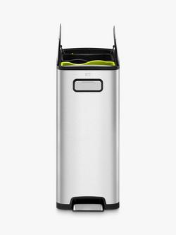 EKO Ecofly Recycling Bin, 40L - view 2, Silver