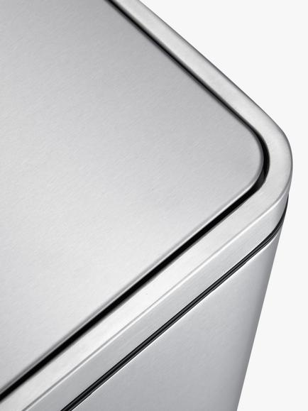 EKO X Cube Pedal Bin, 30L - view 2, Silver