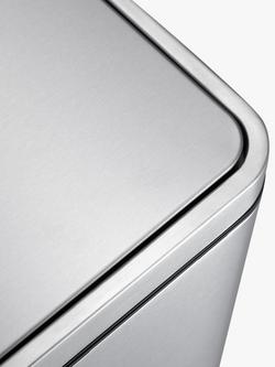 EKO X Cube Pedal Bin, 20L - view 2, Silver