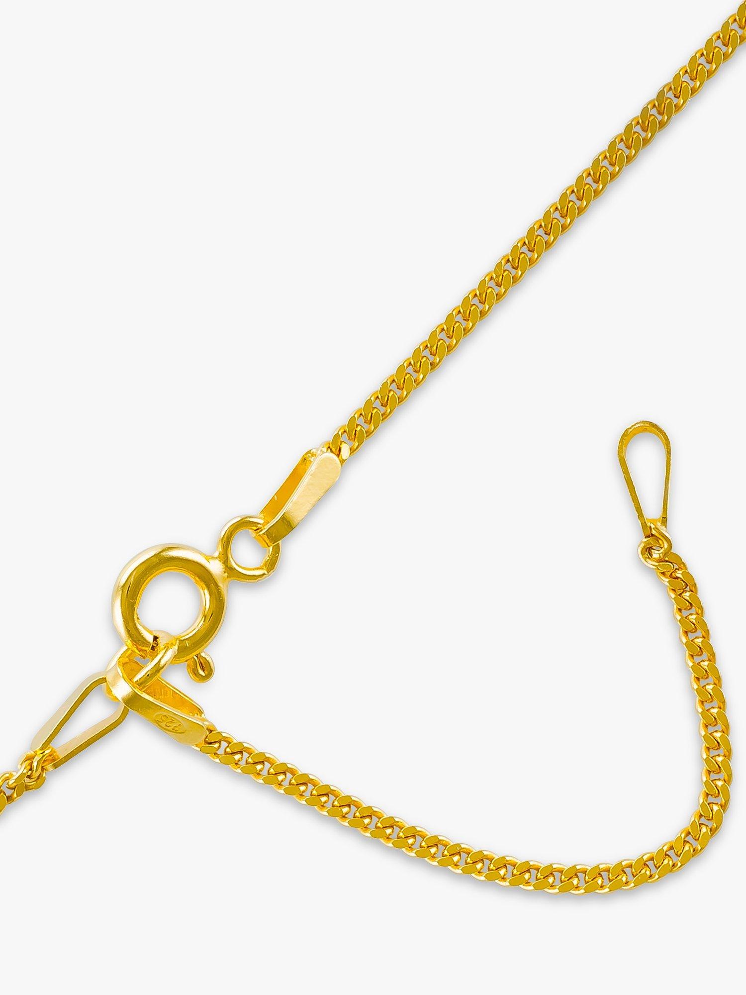 Product image 4 of 5, which shows Be-Jewelled Baltic Amber Autumn Leaf Pendant Necklace, Gold/Multi